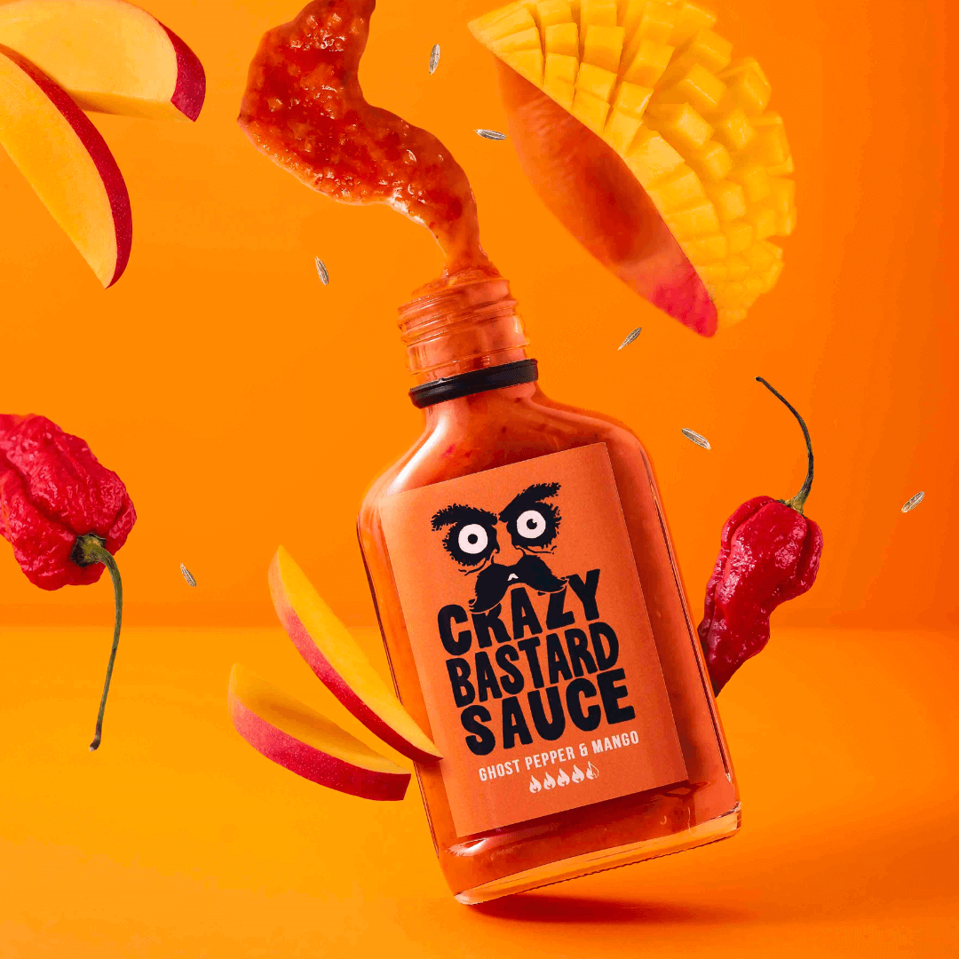 GHOST PEPPER & MANGO HOT SAUCE