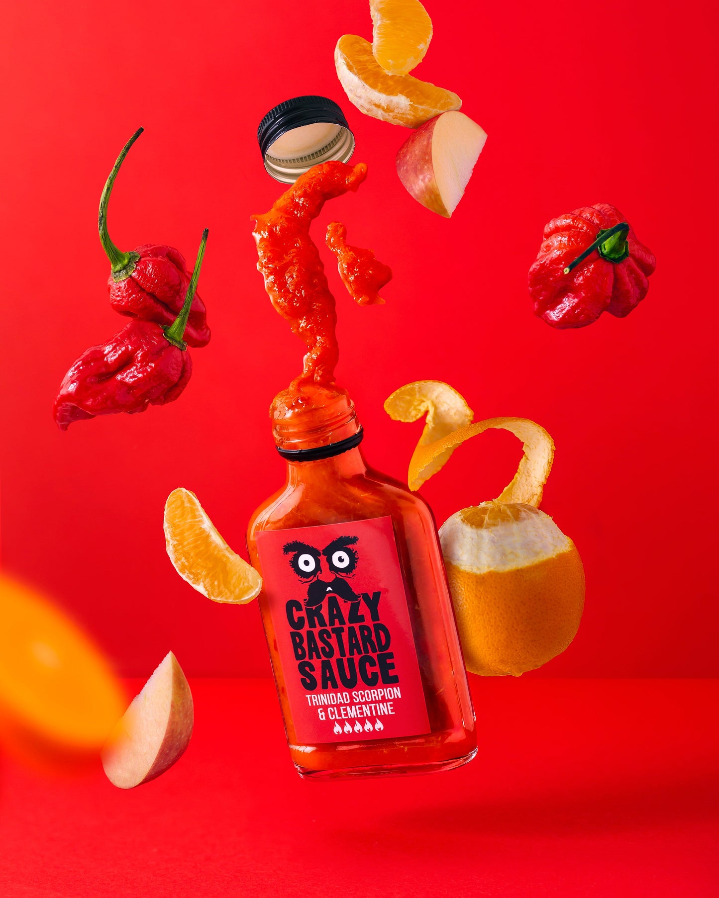 TRINIDAD SCORPION & CLEMENTINE HOT SAUCE