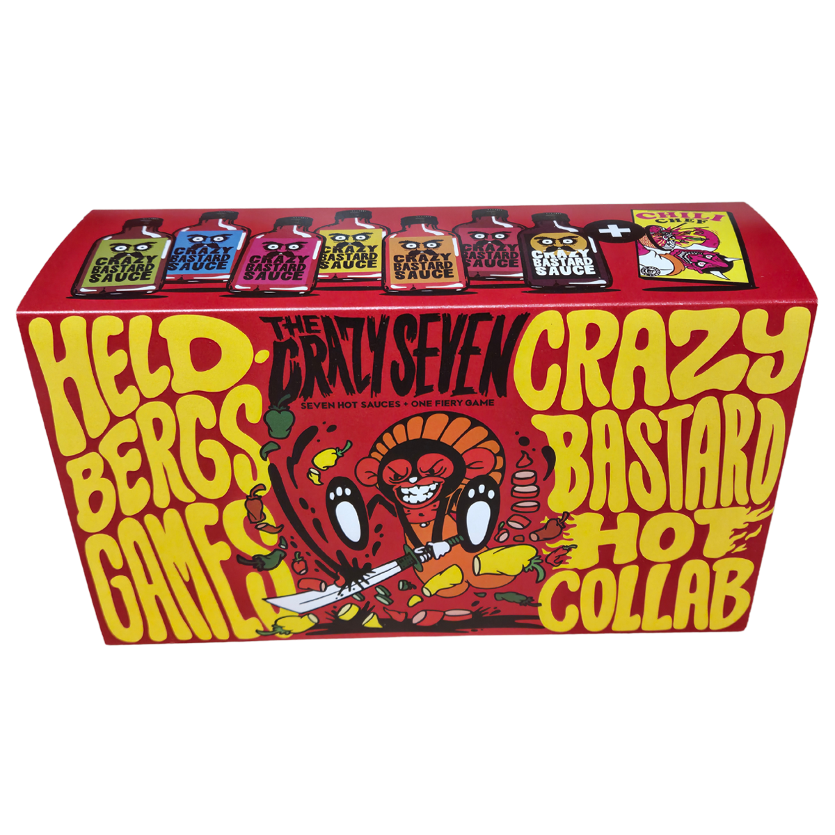 The Crazy Seven - 7 Sauce Fun Pack