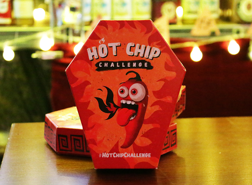Hot Chip Challenge - Puce de poivre Carolina Reaper & Trinidad Scorpion - 2  millions